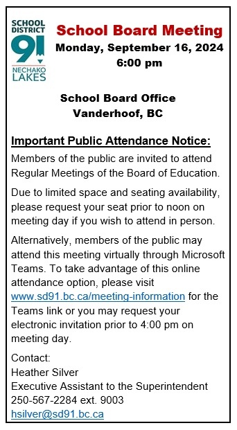 BM Announcement Sept 16 2024